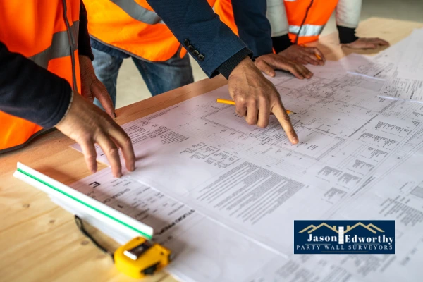 See if you need a party wall agreement for building along boundary line Gillingham